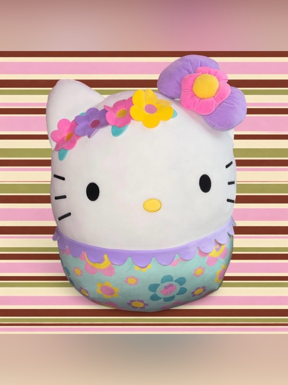 Floral Hello Kitty Sanrio Squishmallow
Jumbo 20"